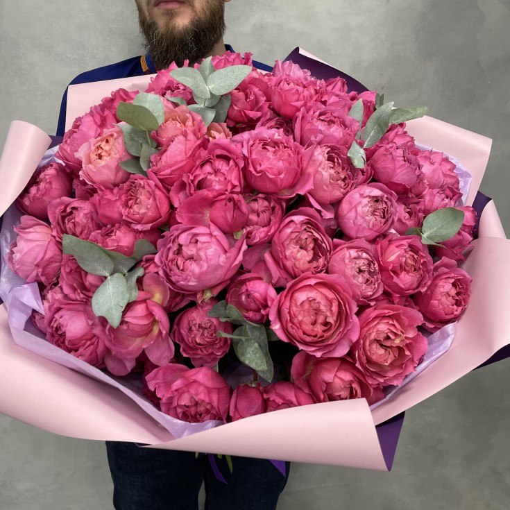 Букет из 35 роз Джульетта Черри