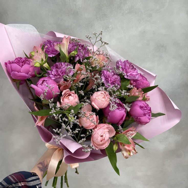 Букет Pink Peony