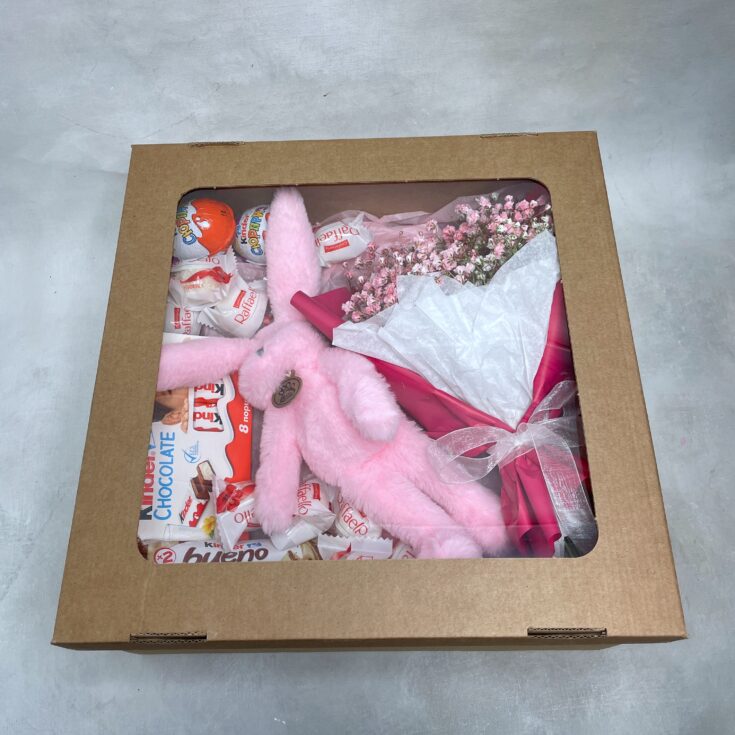 Бокс Моей зайке Pink