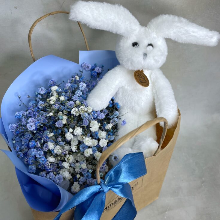 Сет Моей зайке Blue-White