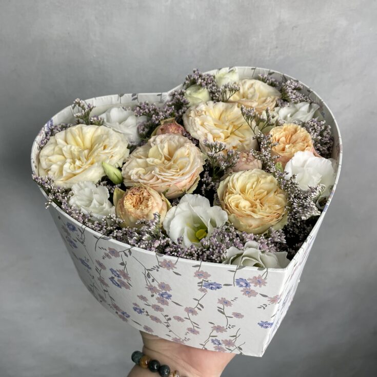 Композиция Карамельное сердце
