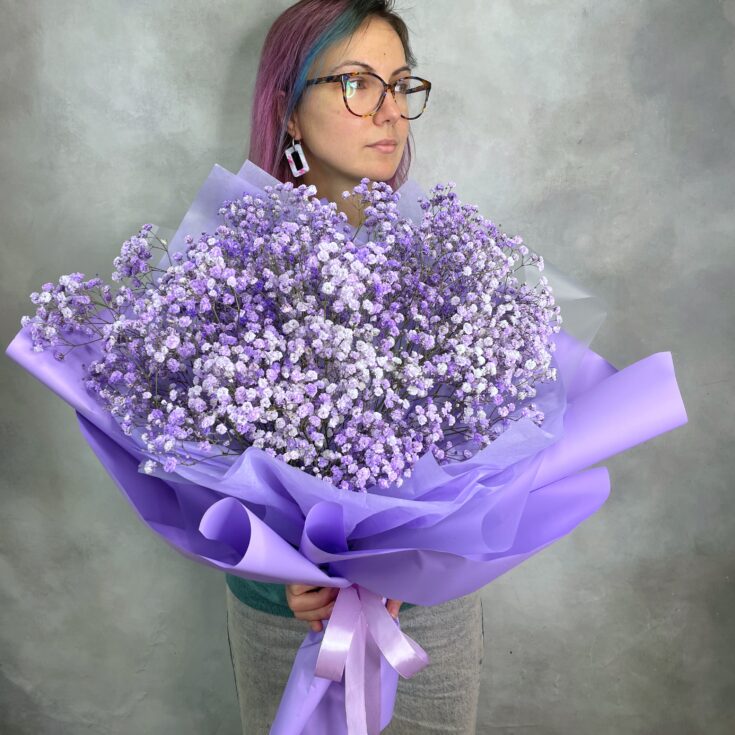 Букет Гипсофила Violet L