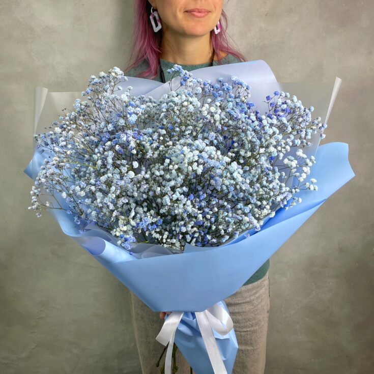 Букет Гипсофила Blue L
