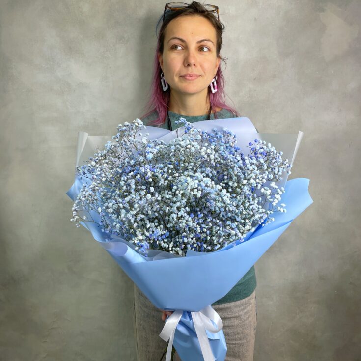 Букет Гипсофила Blue L