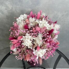 Коробка из сухоцветов №169