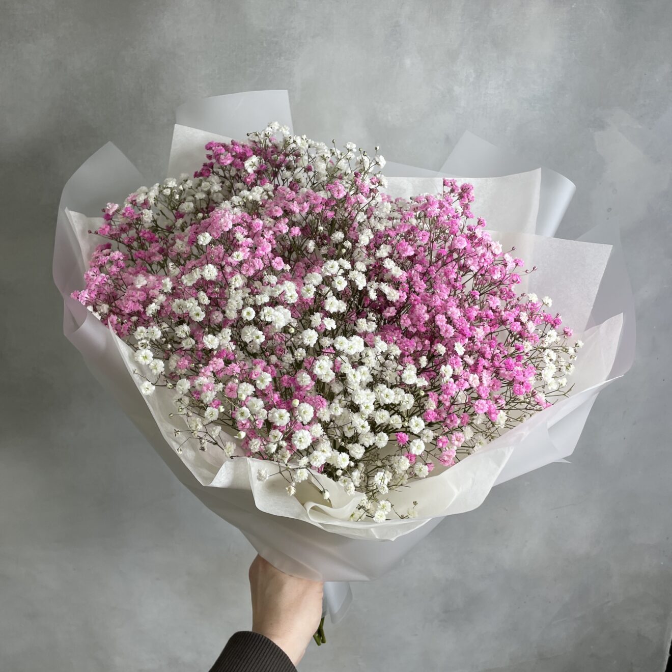 Букет Гипсофила White-Rose M