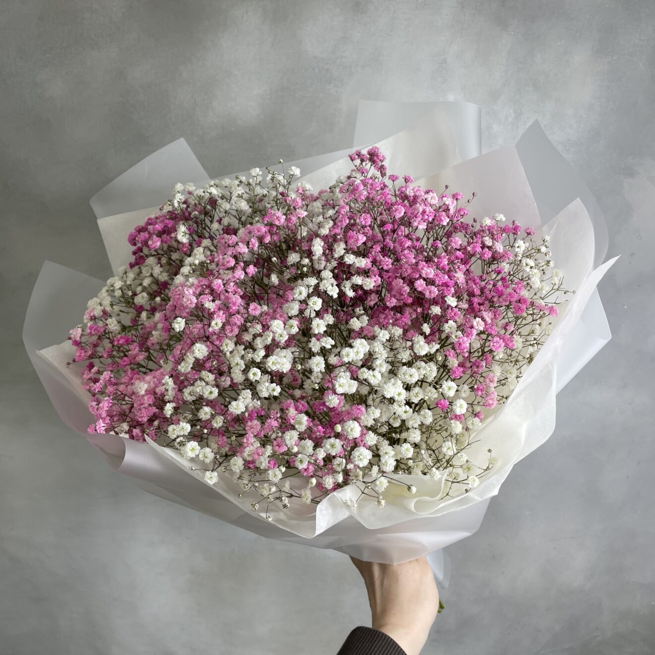 Букет Гипсофила White-Rose M